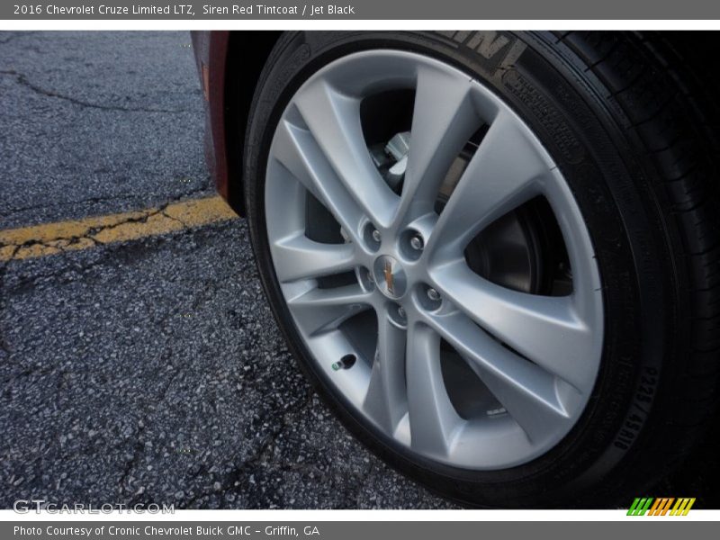 Siren Red Tintcoat / Jet Black 2016 Chevrolet Cruze Limited LTZ