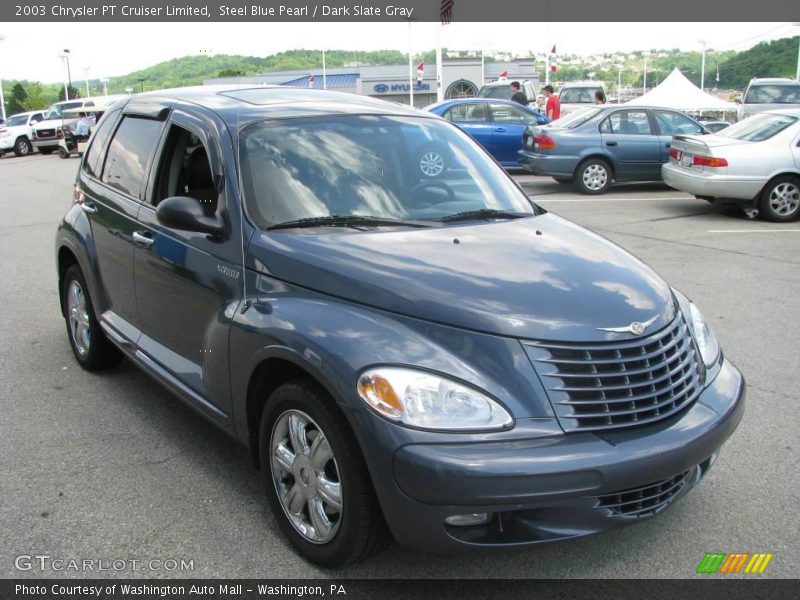 Steel Blue Pearl / Dark Slate Gray 2003 Chrysler PT Cruiser Limited