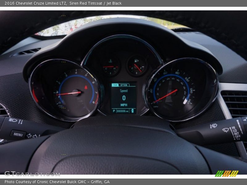 Siren Red Tintcoat / Jet Black 2016 Chevrolet Cruze Limited LTZ