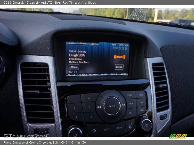 Siren Red Tintcoat / Jet Black 2016 Chevrolet Cruze Limited LTZ