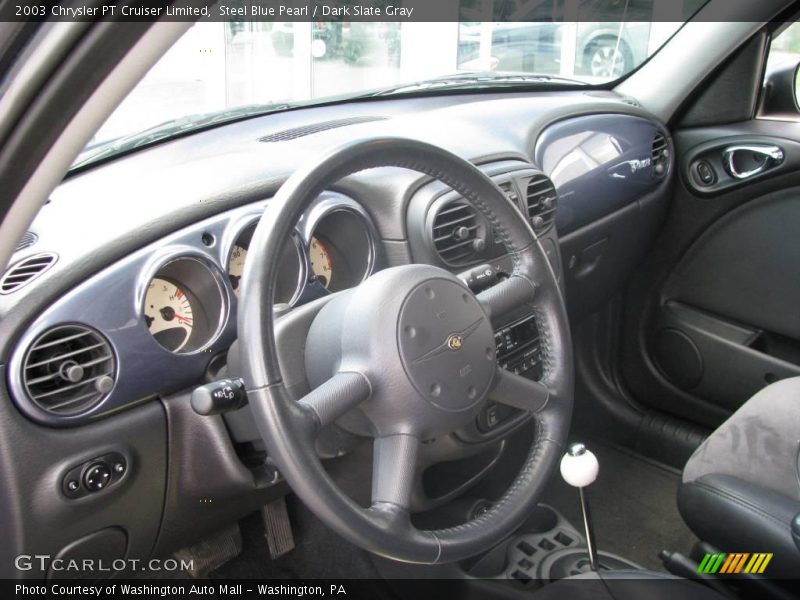 Steel Blue Pearl / Dark Slate Gray 2003 Chrysler PT Cruiser Limited