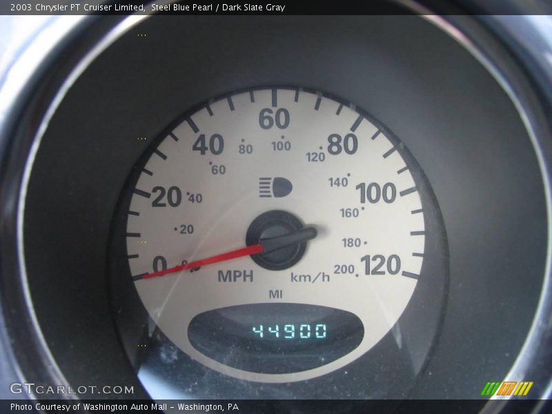 Steel Blue Pearl / Dark Slate Gray 2003 Chrysler PT Cruiser Limited