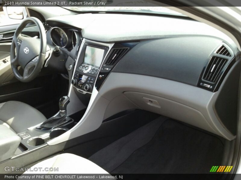Radiant Silver / Gray 2013 Hyundai Sonata Limited 2.0T