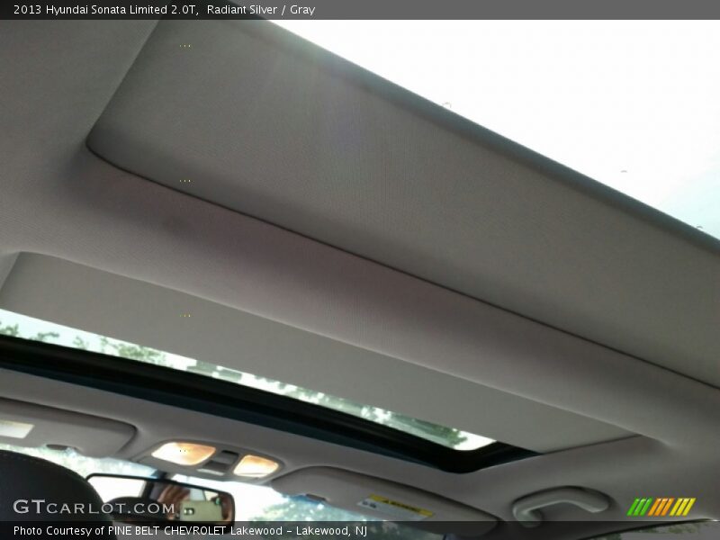 Radiant Silver / Gray 2013 Hyundai Sonata Limited 2.0T