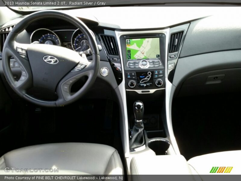 Radiant Silver / Gray 2013 Hyundai Sonata Limited 2.0T