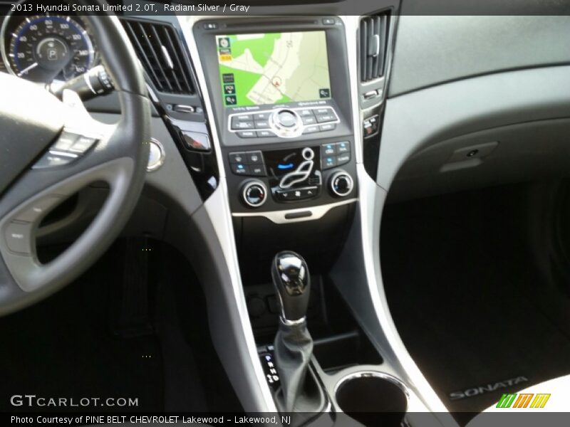 Radiant Silver / Gray 2013 Hyundai Sonata Limited 2.0T