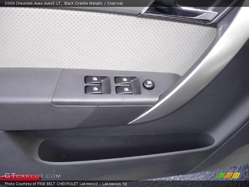 Black Granite Metallic / Charcoal 2009 Chevrolet Aveo Aveo5 LT