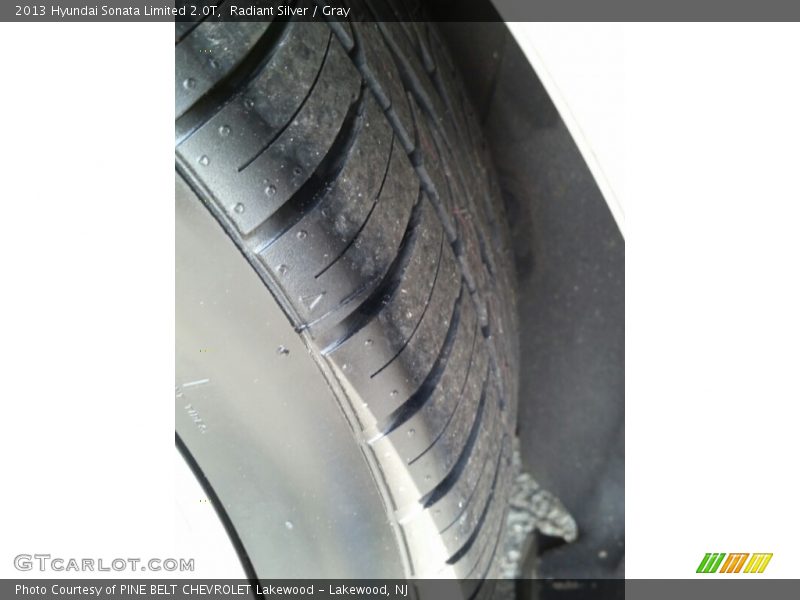 Radiant Silver / Gray 2013 Hyundai Sonata Limited 2.0T