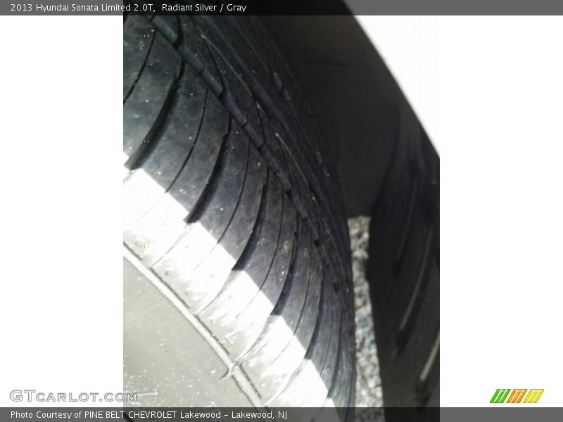 Radiant Silver / Gray 2013 Hyundai Sonata Limited 2.0T