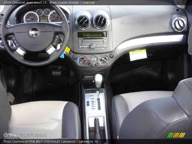 Black Granite Metallic / Charcoal 2009 Chevrolet Aveo Aveo5 LT