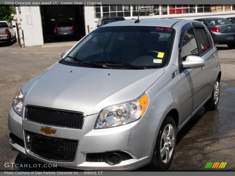 Cosmic Silver / Charcoal 2009 Chevrolet Aveo Aveo5 LT