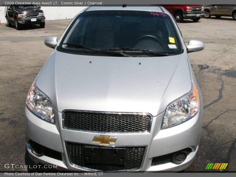 Cosmic Silver / Charcoal 2009 Chevrolet Aveo Aveo5 LT