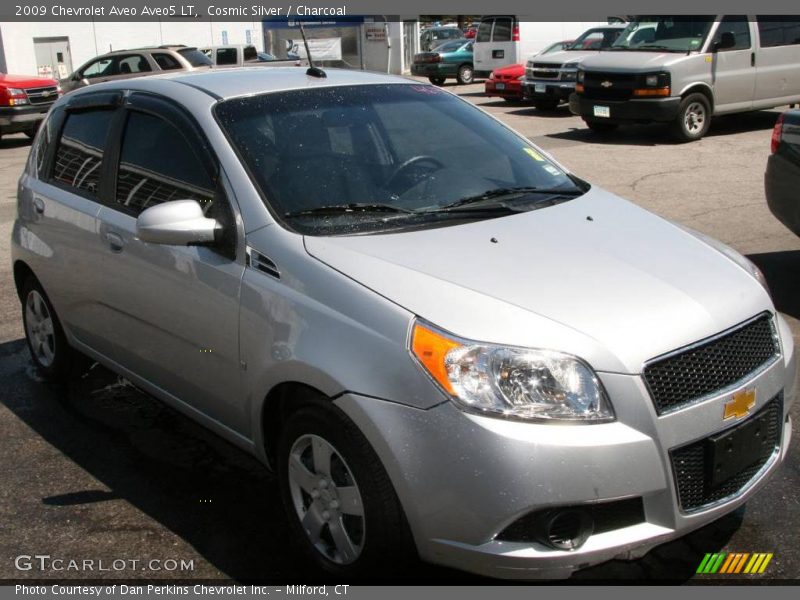 Cosmic Silver / Charcoal 2009 Chevrolet Aveo Aveo5 LT