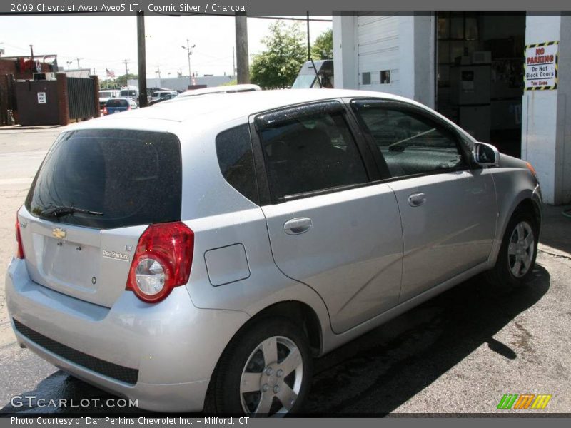 Cosmic Silver / Charcoal 2009 Chevrolet Aveo Aveo5 LT