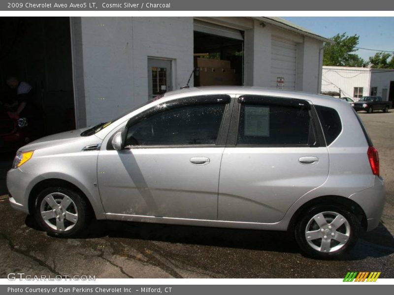 Cosmic Silver / Charcoal 2009 Chevrolet Aveo Aveo5 LT