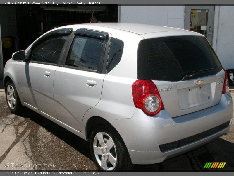 Cosmic Silver / Charcoal 2009 Chevrolet Aveo Aveo5 LT