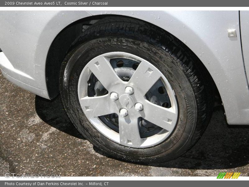 Cosmic Silver / Charcoal 2009 Chevrolet Aveo Aveo5 LT