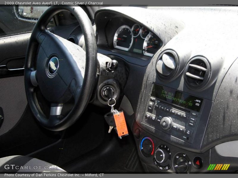 Cosmic Silver / Charcoal 2009 Chevrolet Aveo Aveo5 LT