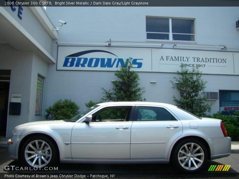 Bright Silver Metallic / Dark Slate Gray/Light Graystone 2006 Chrysler 300 C SRT8