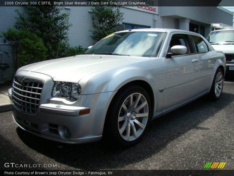 Bright Silver Metallic / Dark Slate Gray/Light Graystone 2006 Chrysler 300 C SRT8