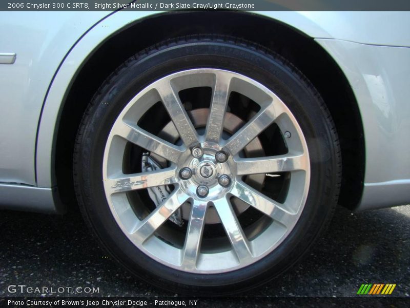 Bright Silver Metallic / Dark Slate Gray/Light Graystone 2006 Chrysler 300 C SRT8
