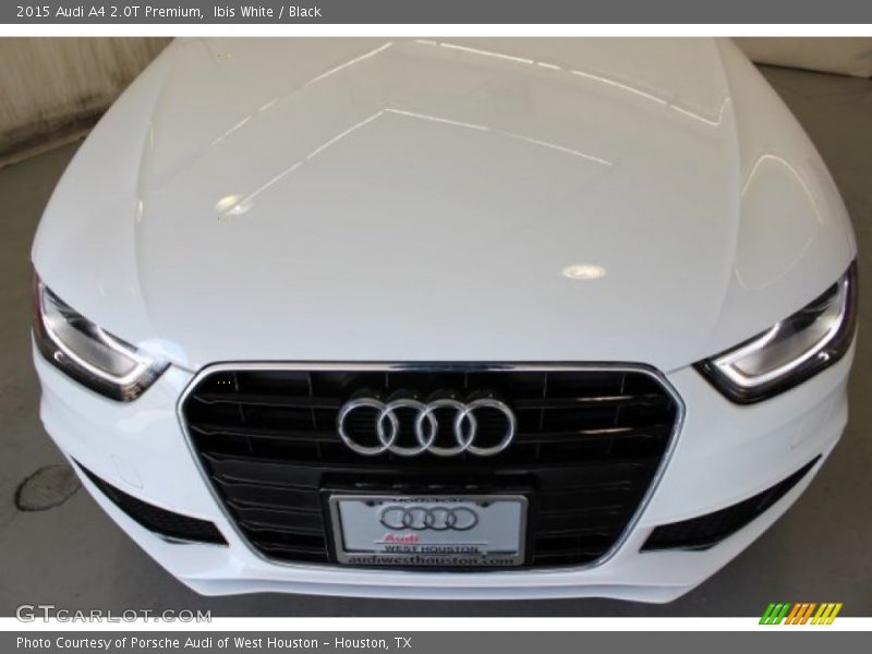 Ibis White / Black 2015 Audi A4 2.0T Premium