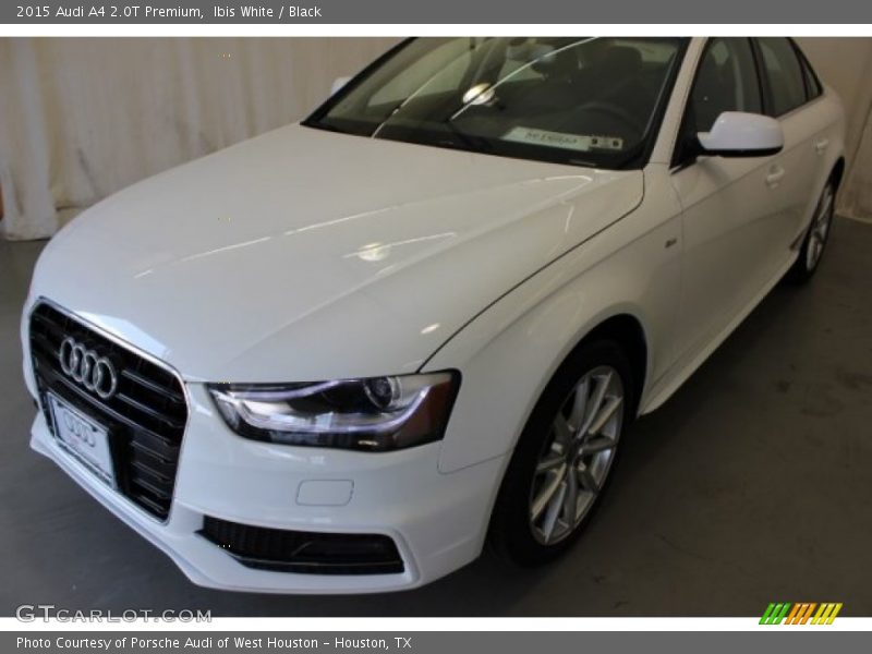 Ibis White / Black 2015 Audi A4 2.0T Premium