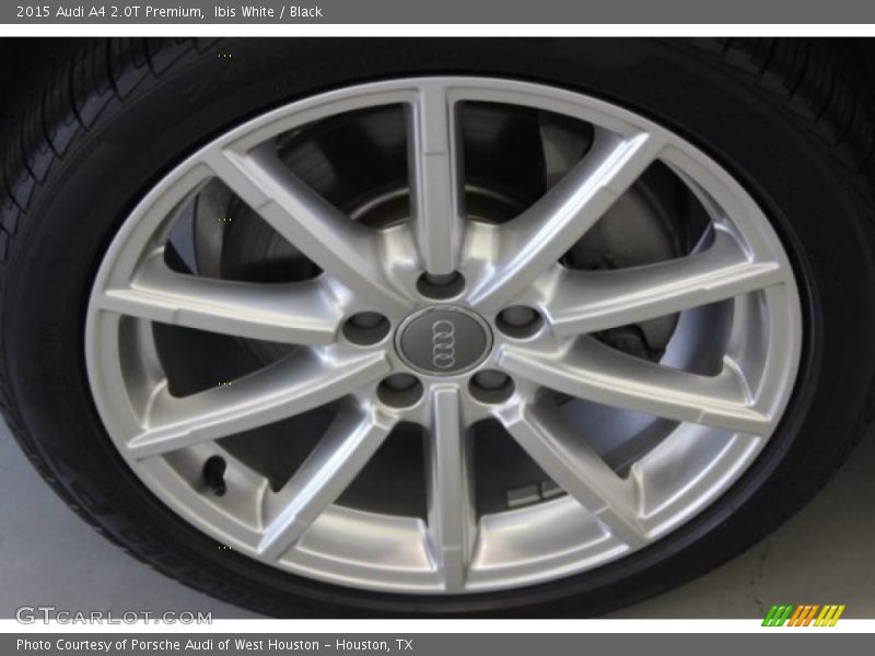 Ibis White / Black 2015 Audi A4 2.0T Premium