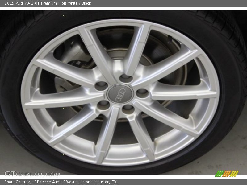 Ibis White / Black 2015 Audi A4 2.0T Premium