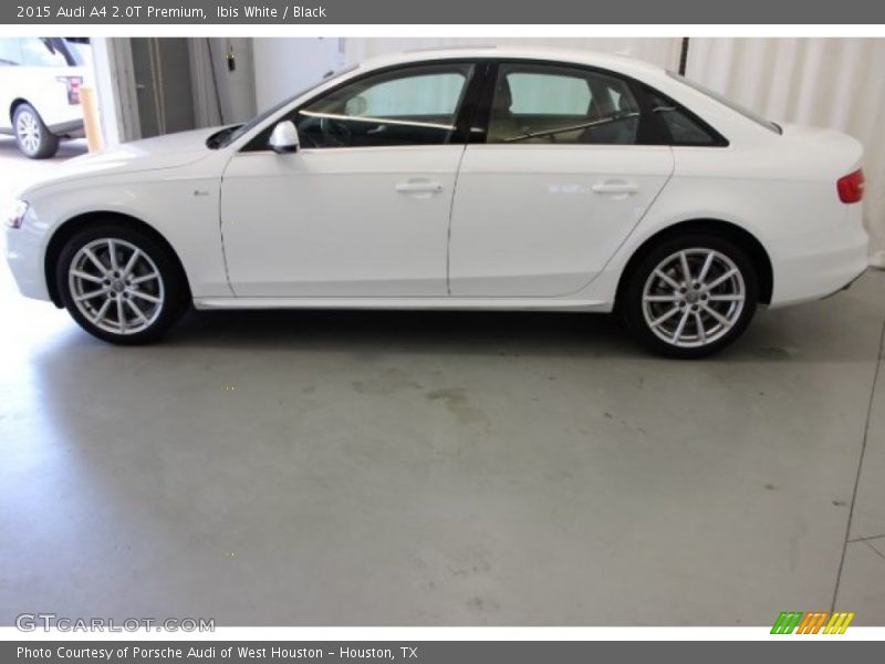 Ibis White / Black 2015 Audi A4 2.0T Premium