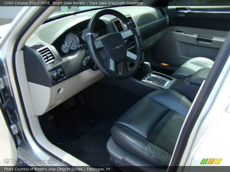 Bright Silver Metallic / Dark Slate Gray/Light Graystone 2006 Chrysler 300 C SRT8