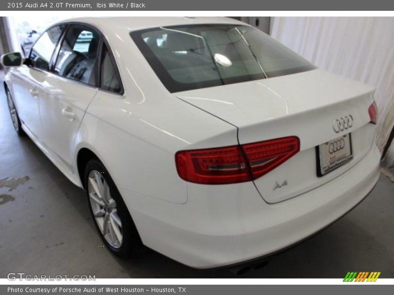 Ibis White / Black 2015 Audi A4 2.0T Premium