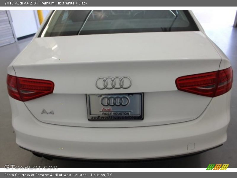 Ibis White / Black 2015 Audi A4 2.0T Premium