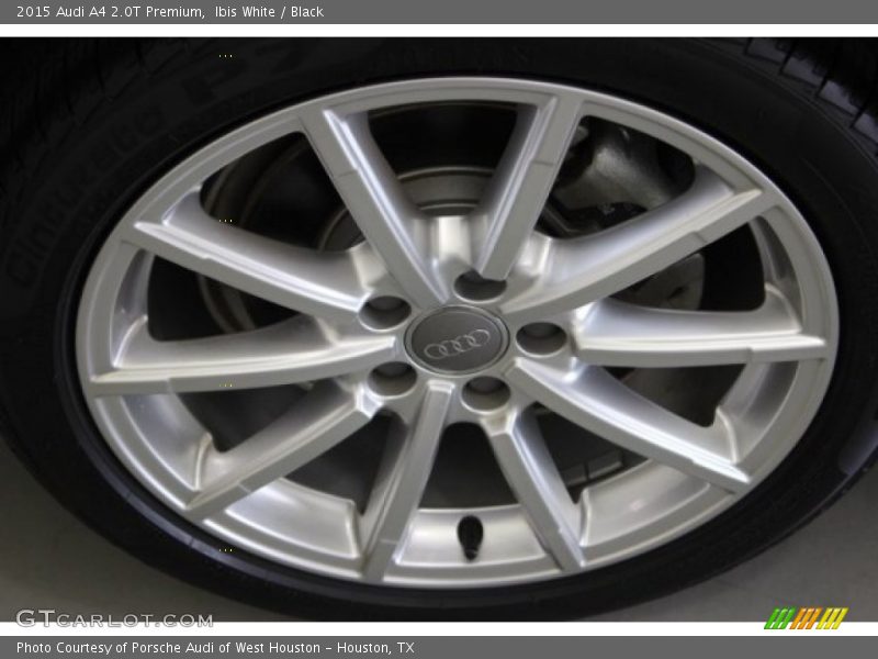 Ibis White / Black 2015 Audi A4 2.0T Premium