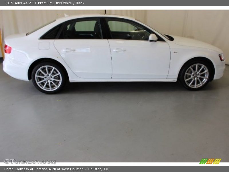Ibis White / Black 2015 Audi A4 2.0T Premium
