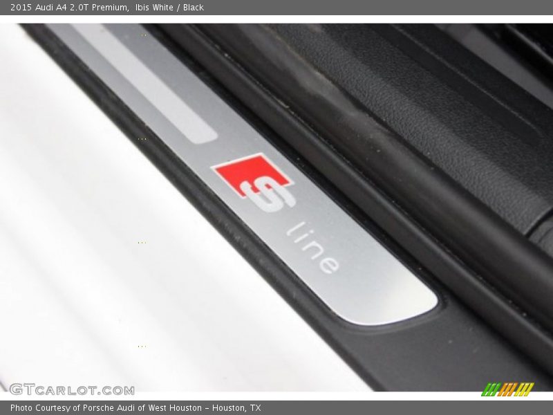 Ibis White / Black 2015 Audi A4 2.0T Premium