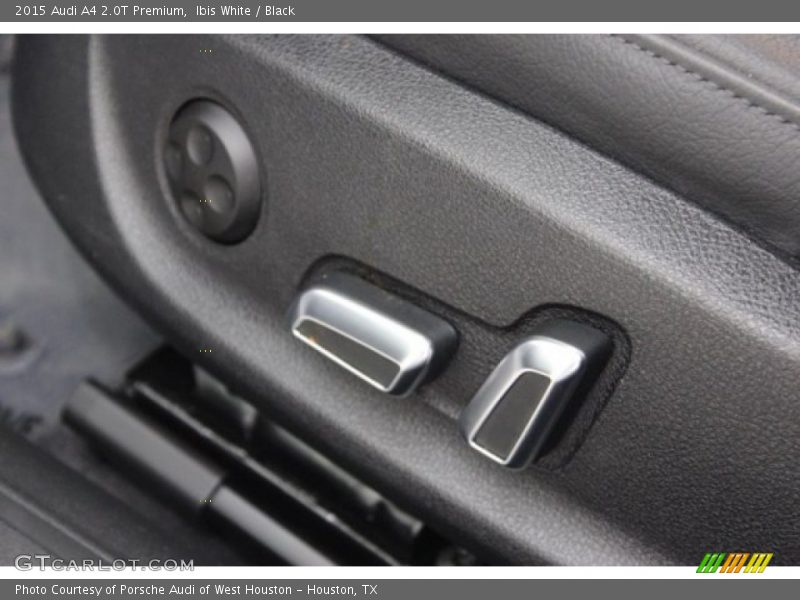 Ibis White / Black 2015 Audi A4 2.0T Premium