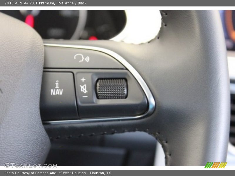 Ibis White / Black 2015 Audi A4 2.0T Premium