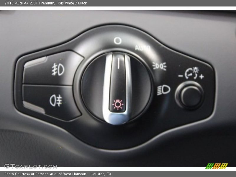 Ibis White / Black 2015 Audi A4 2.0T Premium