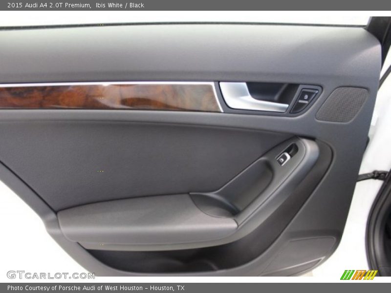 Ibis White / Black 2015 Audi A4 2.0T Premium