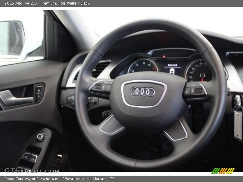 Ibis White / Black 2015 Audi A4 2.0T Premium