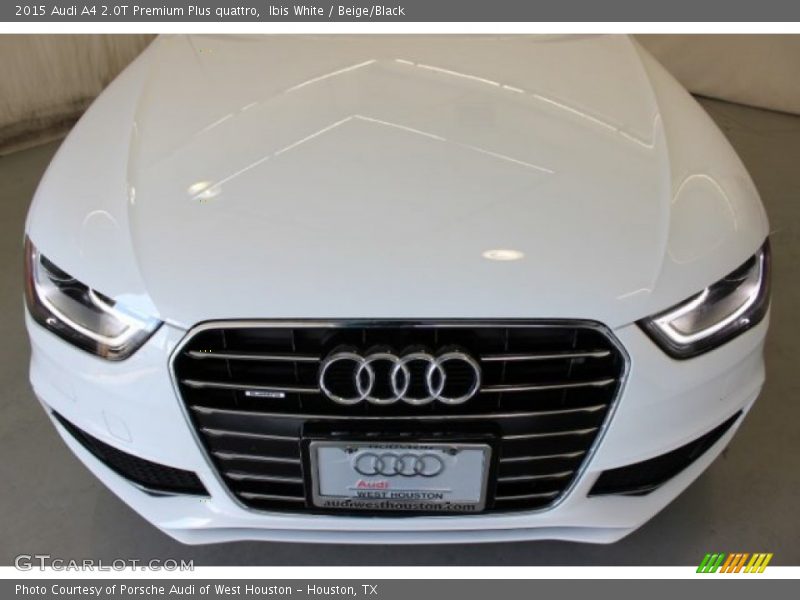 Ibis White / Beige/Black 2015 Audi A4 2.0T Premium Plus quattro