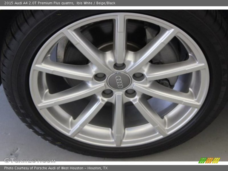 Ibis White / Beige/Black 2015 Audi A4 2.0T Premium Plus quattro