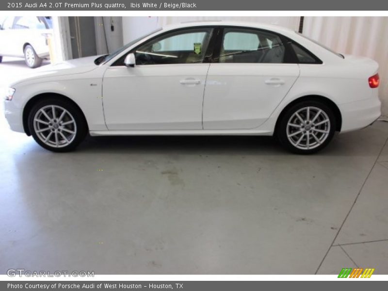 Ibis White / Beige/Black 2015 Audi A4 2.0T Premium Plus quattro