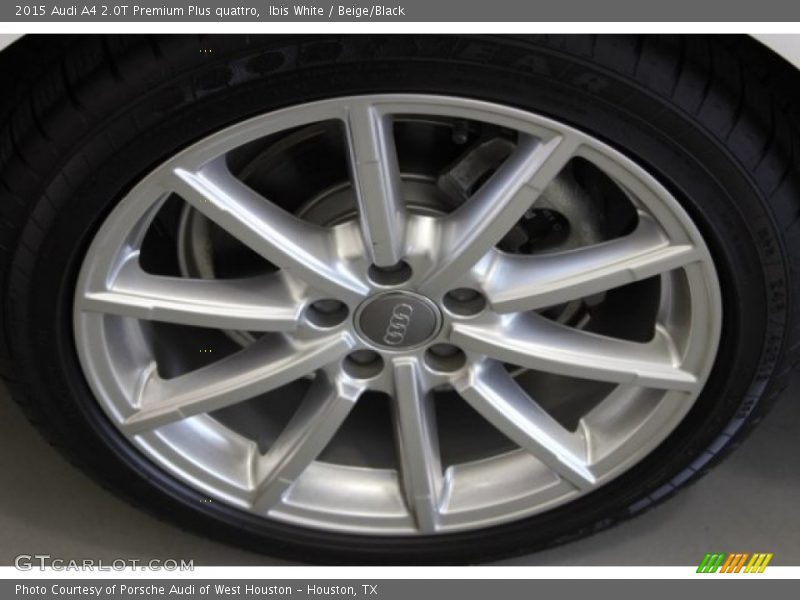 Ibis White / Beige/Black 2015 Audi A4 2.0T Premium Plus quattro
