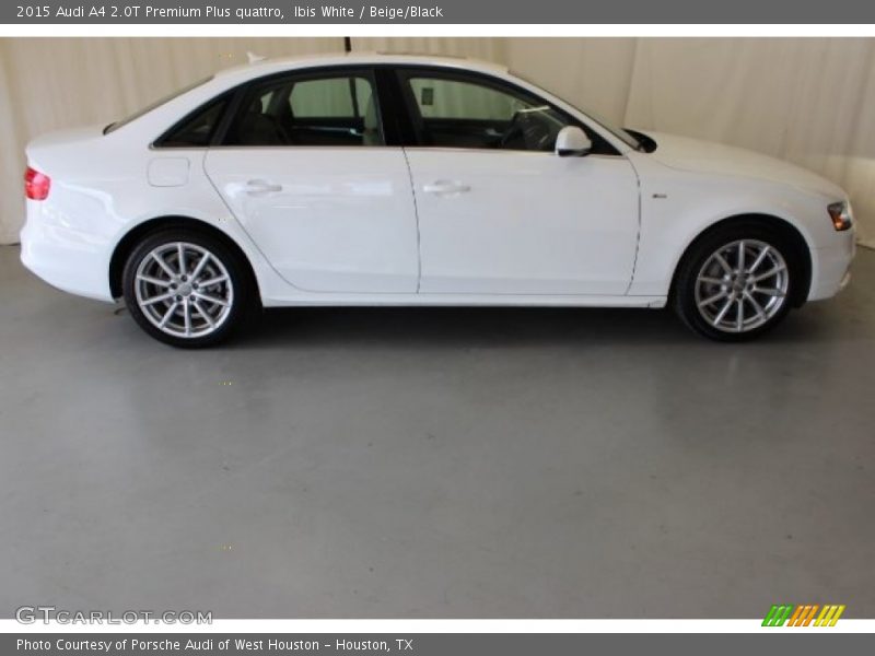 Ibis White / Beige/Black 2015 Audi A4 2.0T Premium Plus quattro