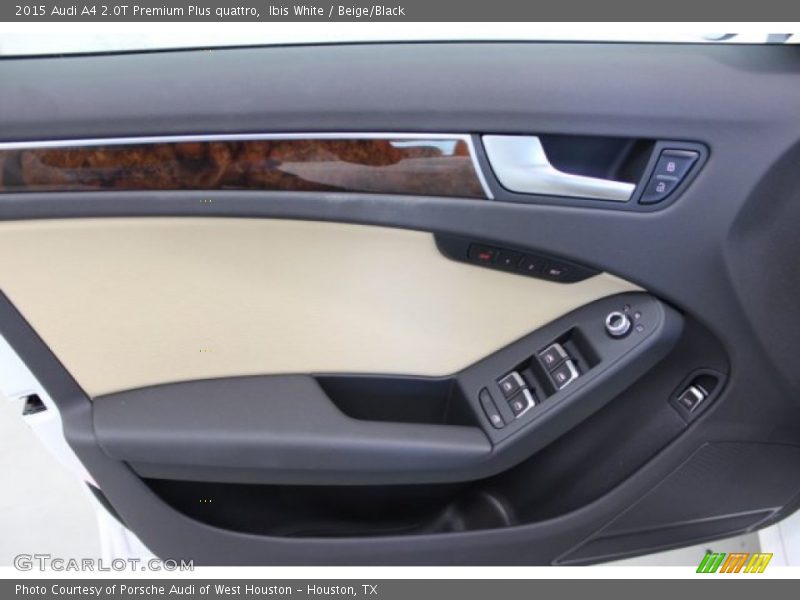 Ibis White / Beige/Black 2015 Audi A4 2.0T Premium Plus quattro