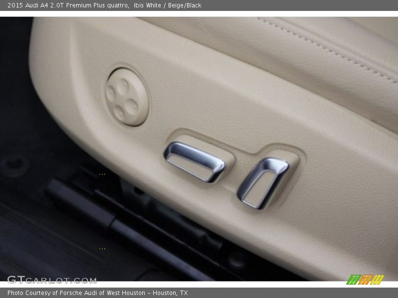 Ibis White / Beige/Black 2015 Audi A4 2.0T Premium Plus quattro