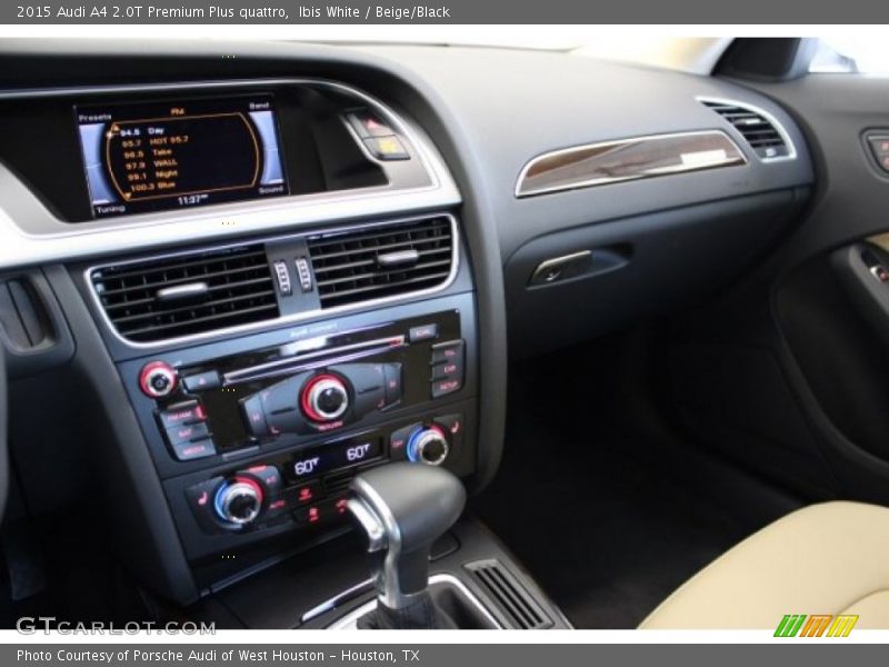 Ibis White / Beige/Black 2015 Audi A4 2.0T Premium Plus quattro
