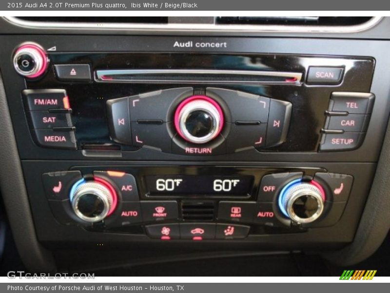 Ibis White / Beige/Black 2015 Audi A4 2.0T Premium Plus quattro